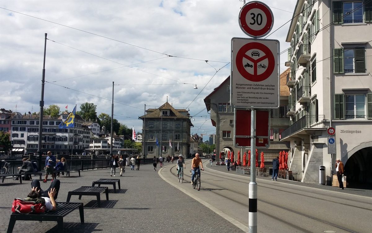 Cycling in Zürich: An uphill challenge
